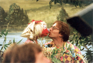 Zwillingskuss mit Benni Meuter, 1991.