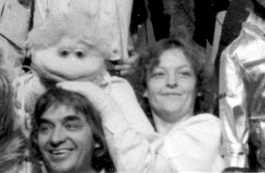 Friederike Frerichs mit Lulu und Horst Lateika, 1979.