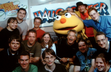 Ein Teil der Spencer-Community bei einem Fan-Treffen mit Achim Hall, September 2004.